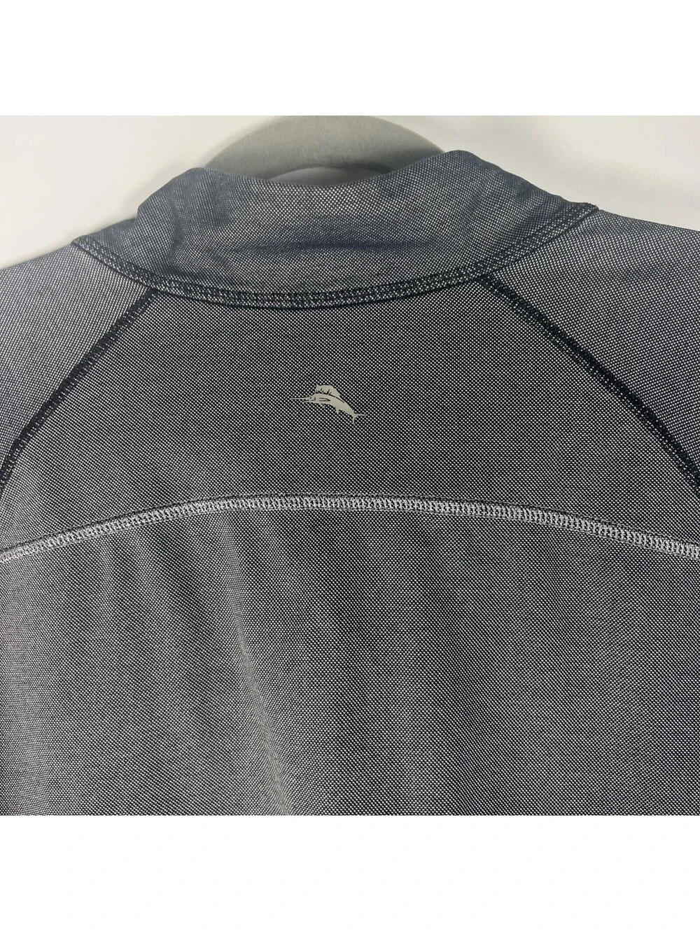 Tommy Bahama 1/4 Zip Pullover Long Sleeve Gray-Men’s XL